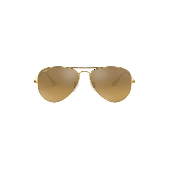 Ray-Ban Small Original 55Mm Gold Metal  Aviator Sunglasses Size OS - Picture 1 of 4